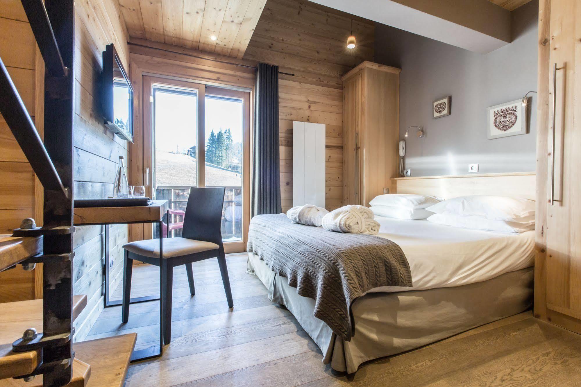 Hotel Spa Crychar Les Gets Exteriör bild
