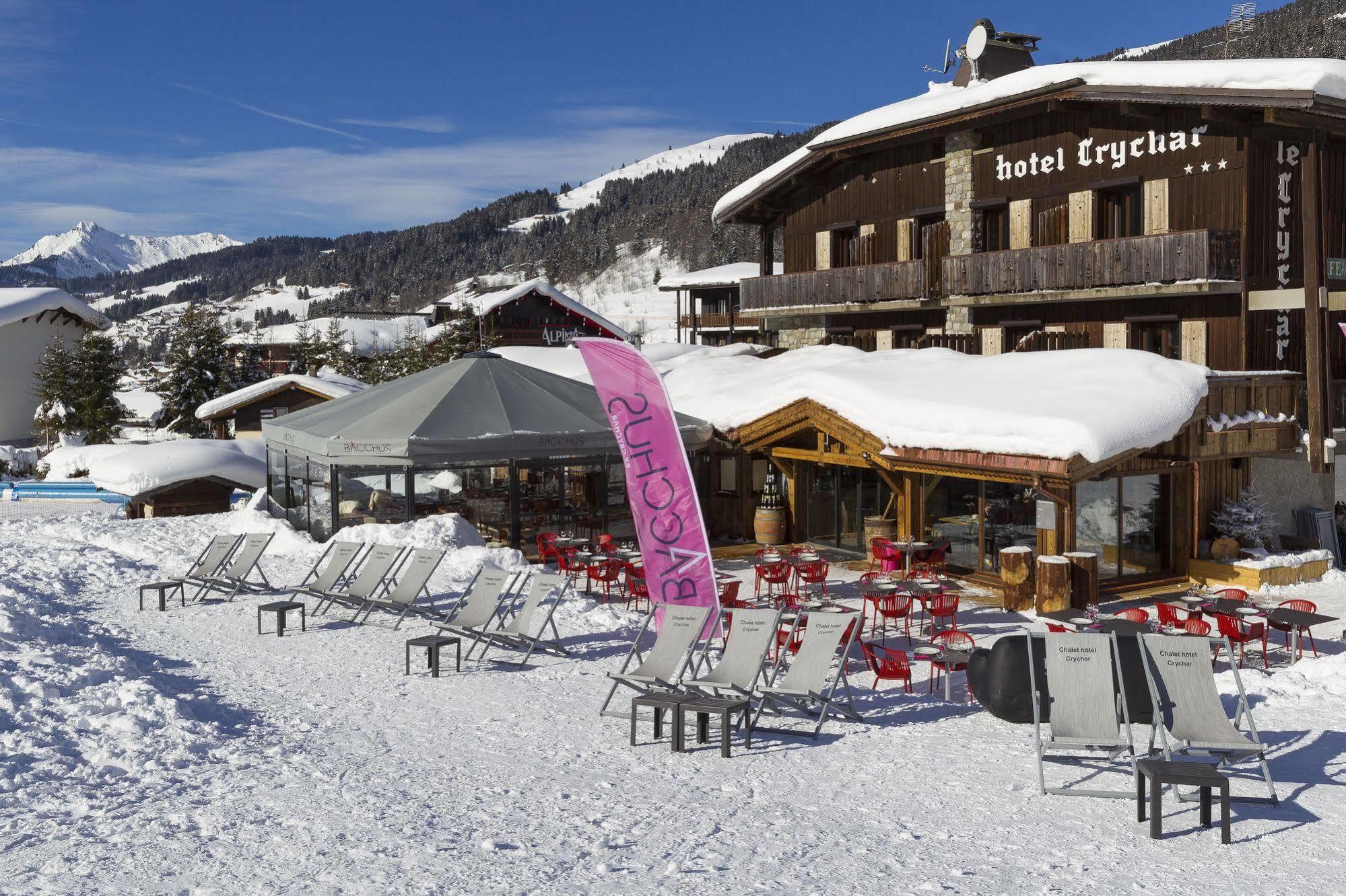 Hotel Spa Crychar Les Gets Exteriör bild